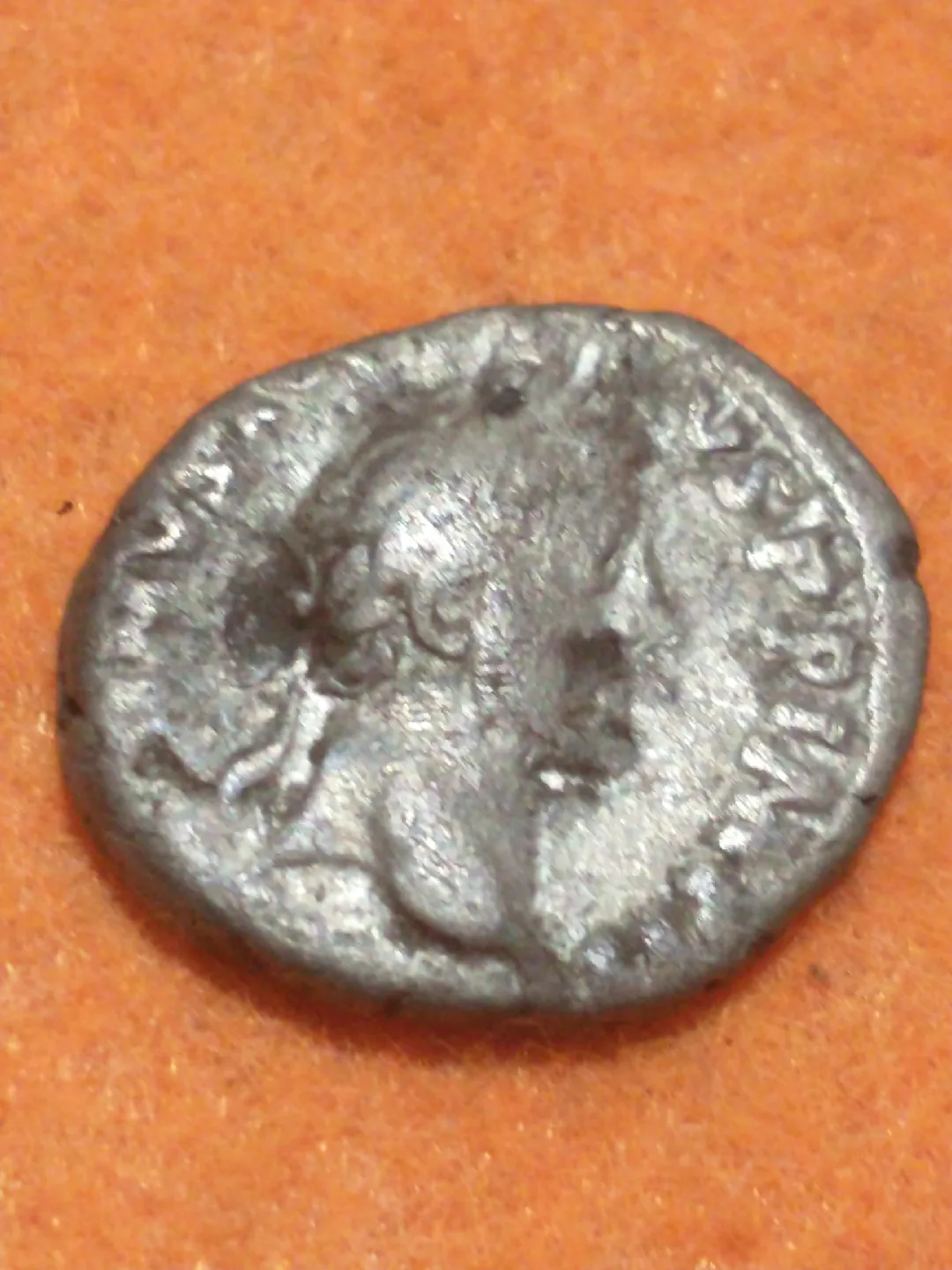 Circa 3rd century Ancient Roman silver denarius coin image indicator(2)