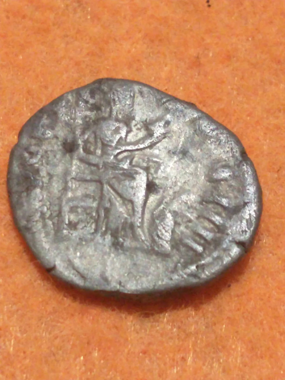 Circa 3rd century Ancient Roman silver denarius coin image indicator(4)