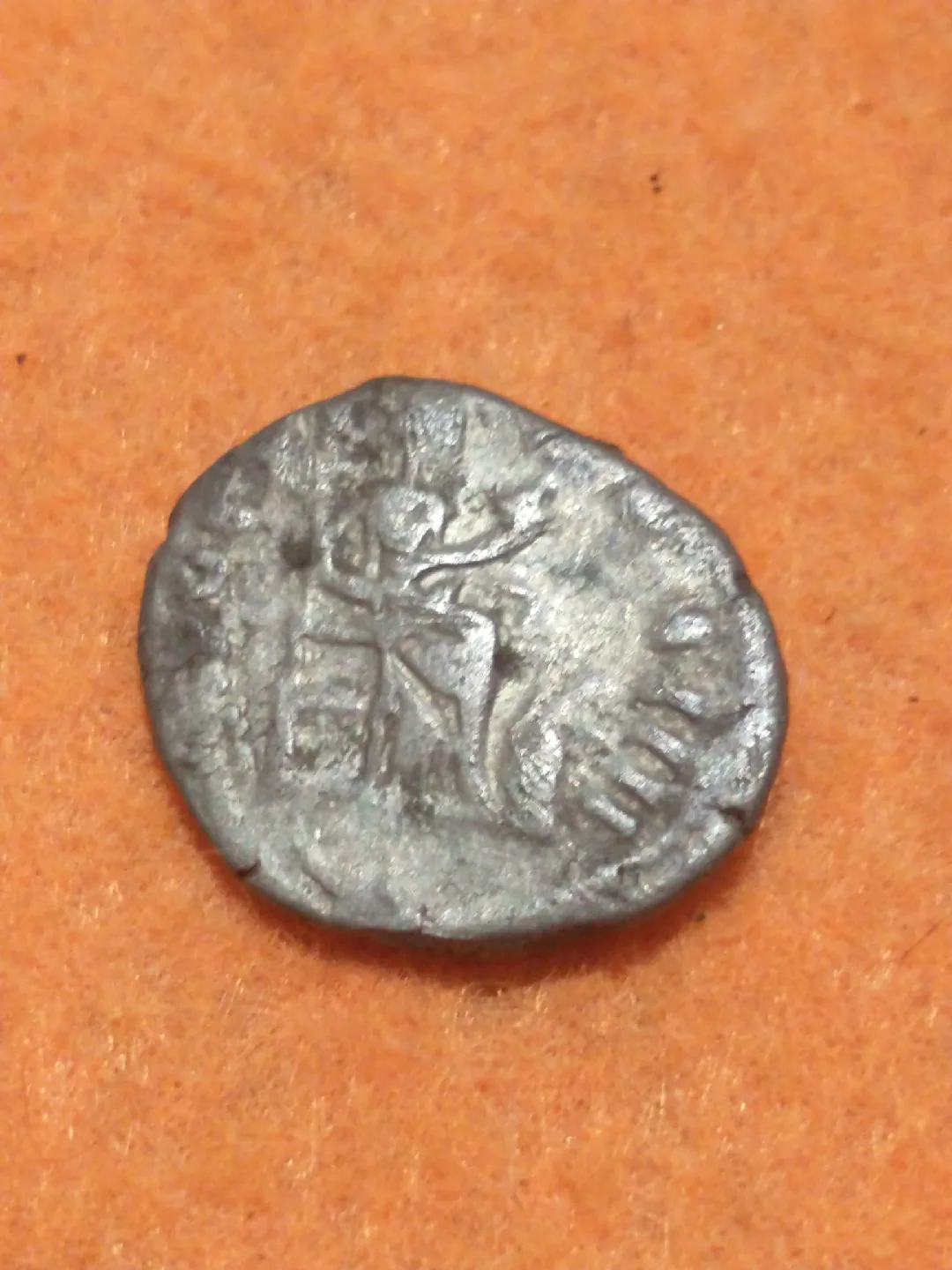 Circa 3rd century Ancient Roman silver denarius coin image indicator(5)