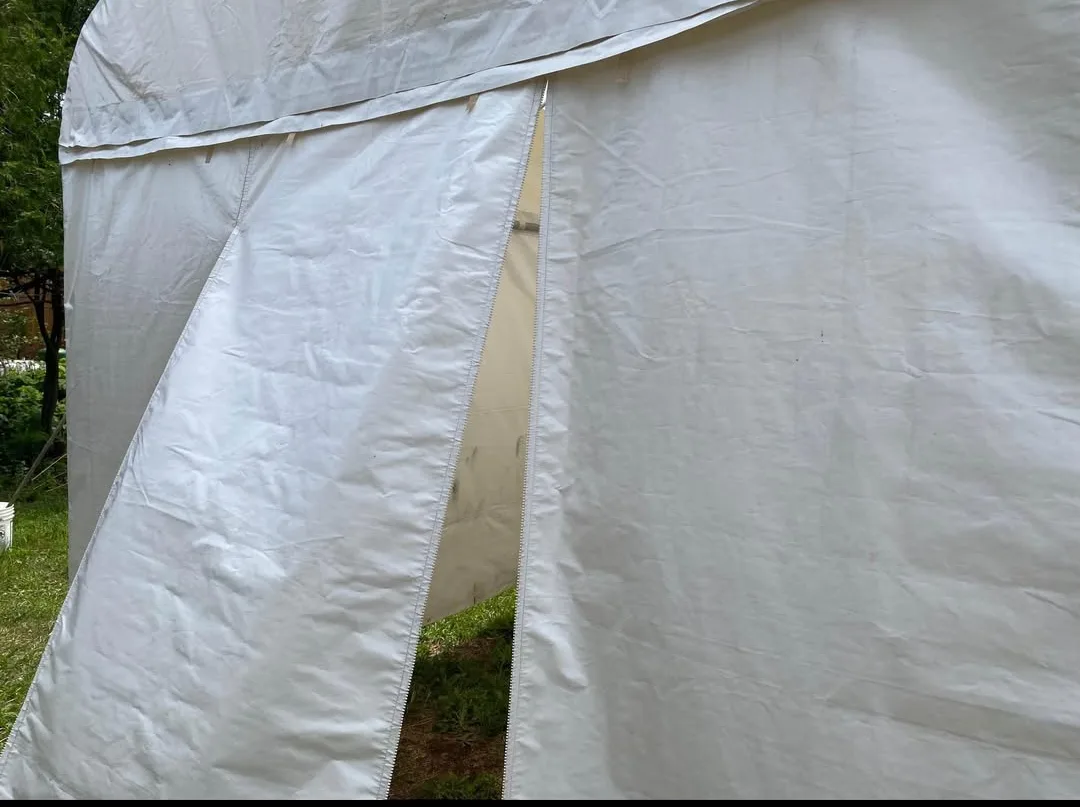 CRAFT HUT 10' X 10' HEAVY DUTY TRIMLINE CANOPY 7' WALLS image indicator(3)