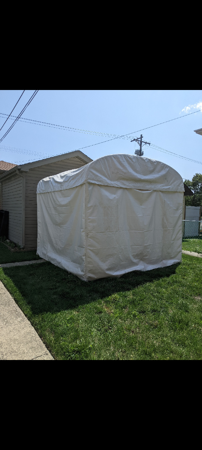 CRAFT HUT 10' X 10' HEAVY DUTY TRIMLINE CANOPY 7' WALLS - photo 4