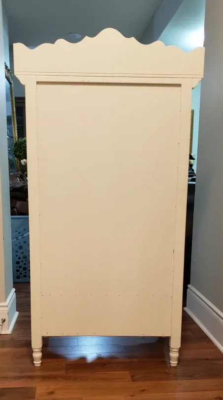 White Display Cabinet with Mesh Doors image indicator(7)