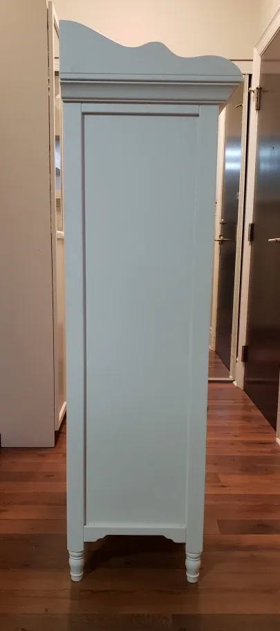 White Display Cabinet with Mesh Doors image indicator(8)