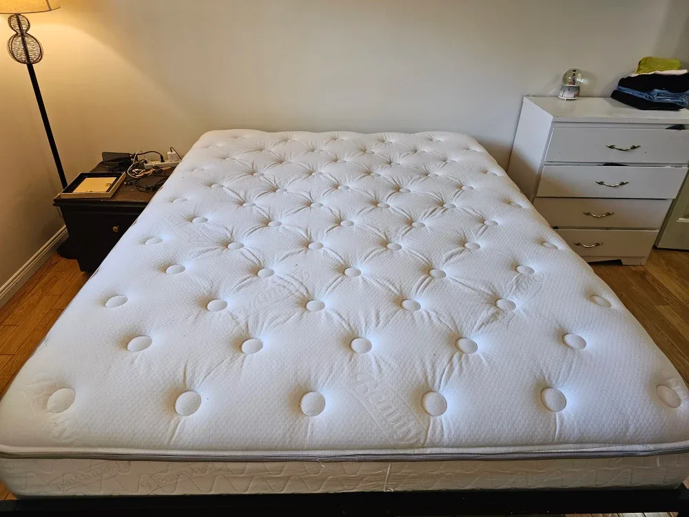 Mattress and box spring with metal frame image indicator(2)