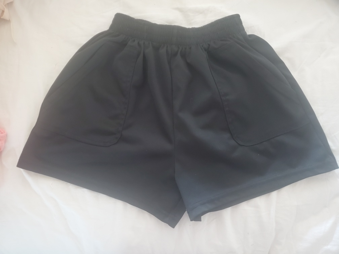 Small Black athletic shorts
