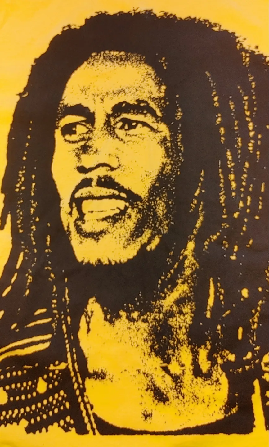 F Bob Marley Graphic T-Shirt - Size S image indicator(8)