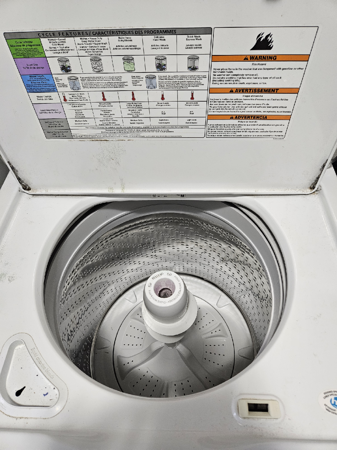 Maytag MVWC416FW1 Top-Loading Washer - photo 2