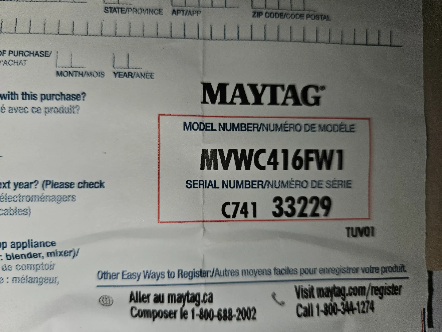 Maytag MVWC416FW1 Top-Loading Washer image indicator(5)