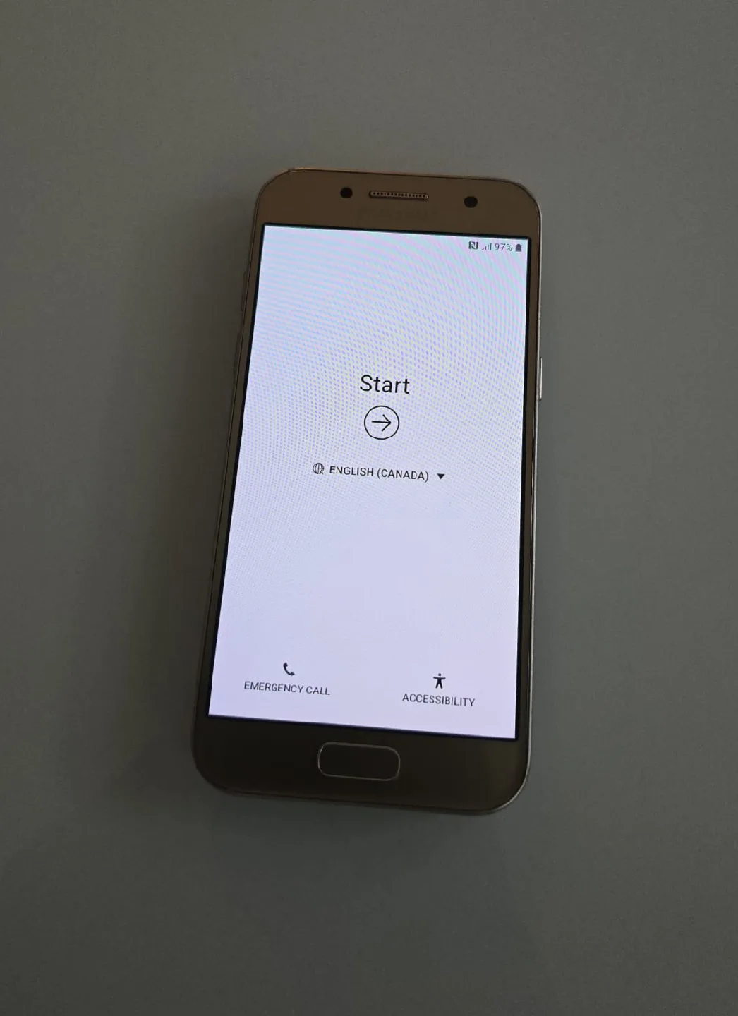 Samsung Galaxy A3 - Gold - fully functioning image indicator(3)