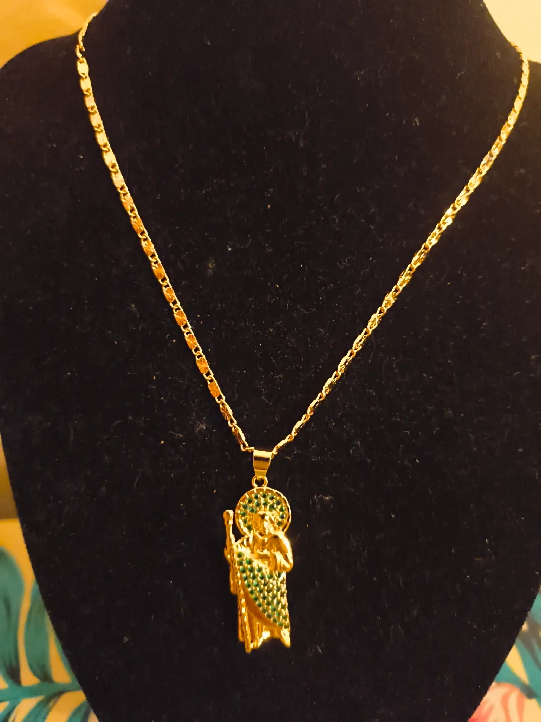 Gold San Judas Tadeo Necklace image indicator(2)