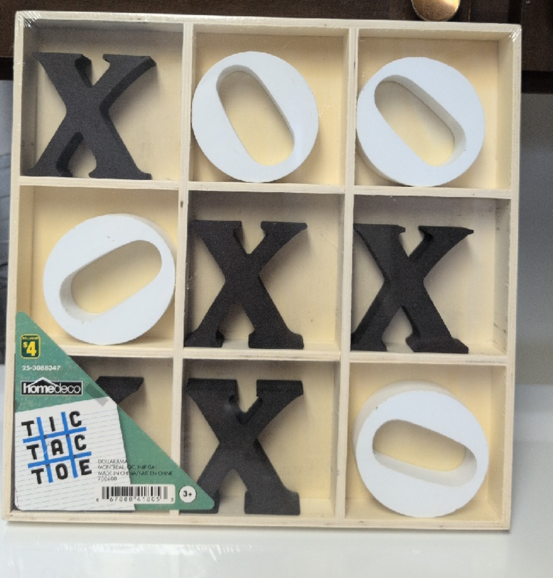 Home Deco Tic Tac Toe Game - photo 2