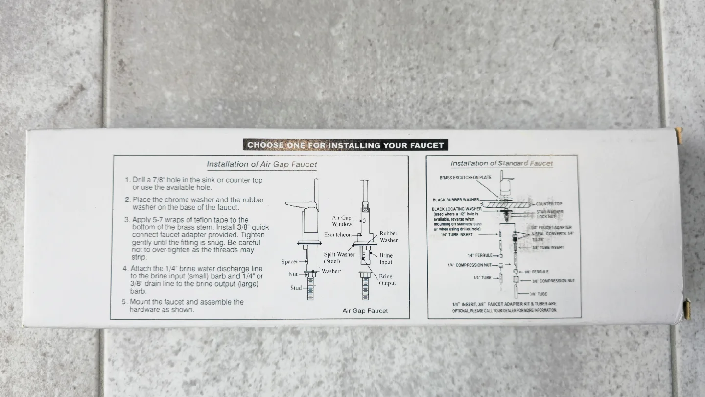 Air Gap Drinking Water Faucet / Kitchen Water Purifier Faucet image indicator(3)