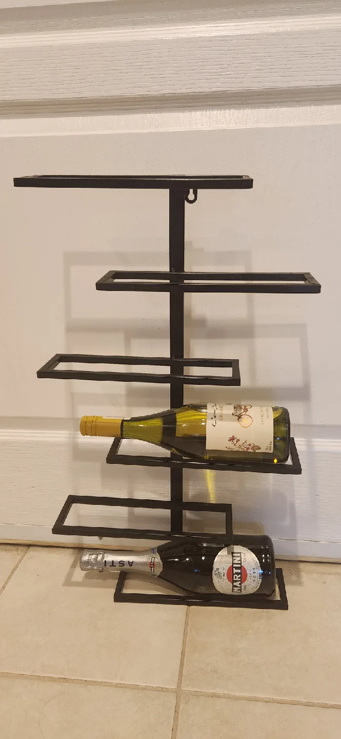 Wine Rack Wall Mounted, 6 Bottles Vertical image indicator(2)