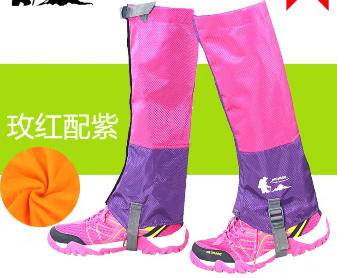 Clean out Naturehike Hiking Gaiters - Pink & Purple - photo 4