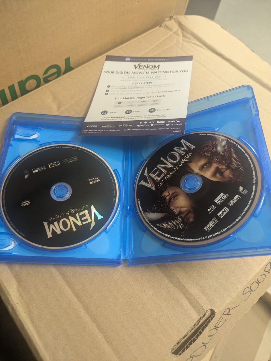 Venom: Let There Be Carnage Blu-ray + DVD + Digital - photo 3
