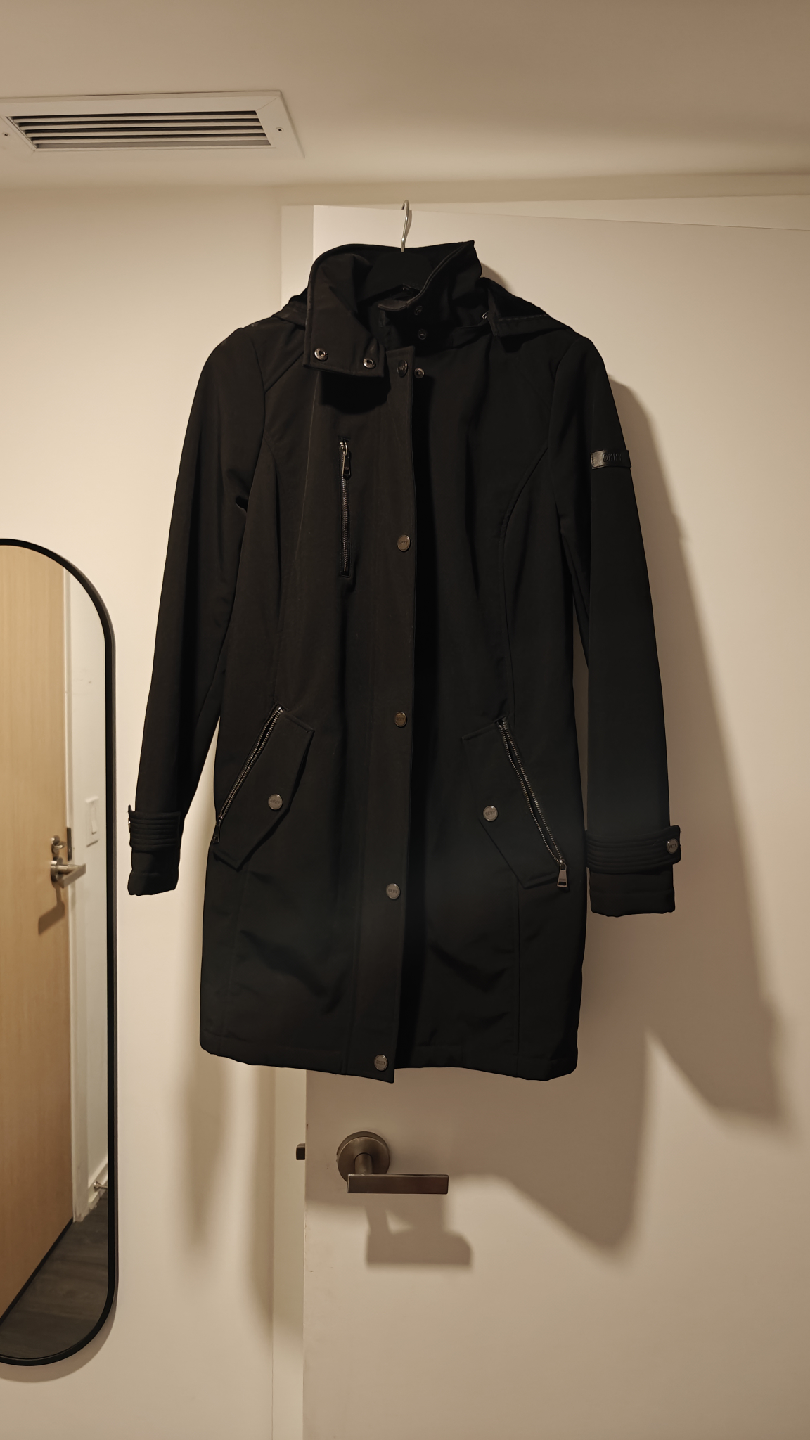 DKNY Black Winter Coat Size XS