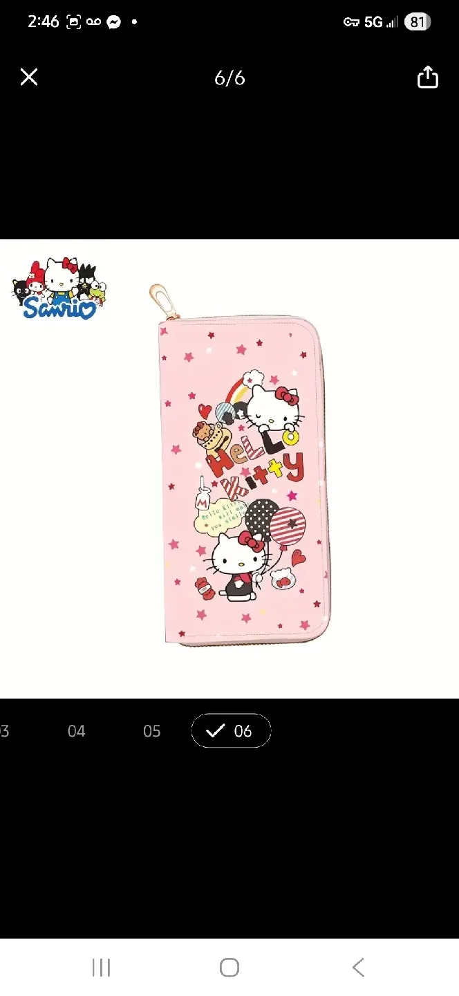 NEW Hello Kitty Wallet 🎀 image indicator(3)