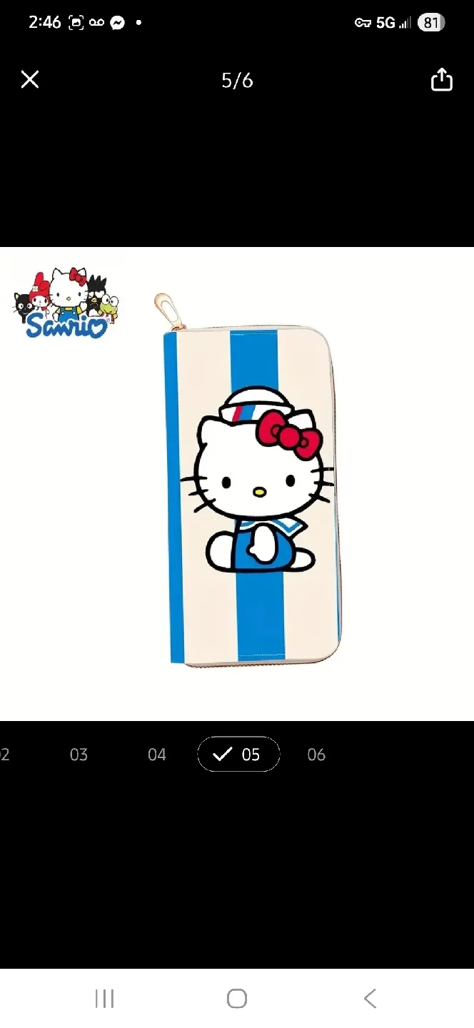 NEW Hello Kitty Wallet 🎀 image indicator(4)