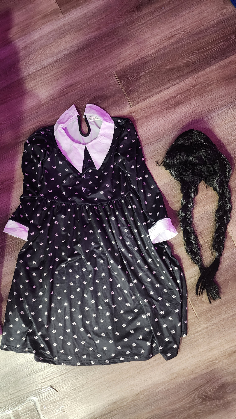 Wednesday Addams Costume - Size 150
