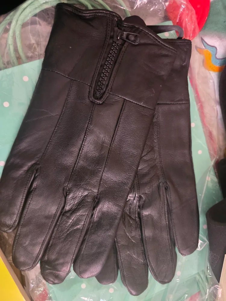 Leather Gloves - Size L thumbnail