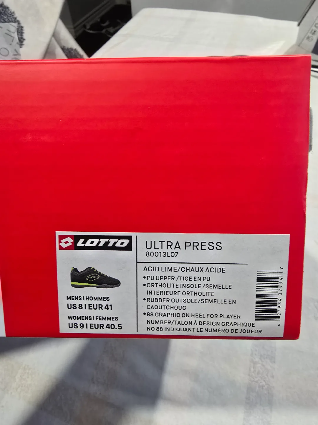 Lotto Ultra Press Indoor Soccer Shoes - US 8 image indicator(3)