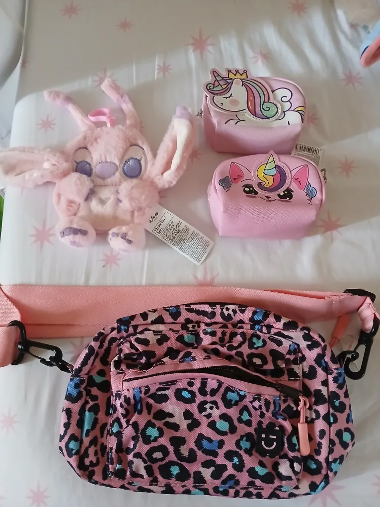 Coin purses and belt purse from Miniso