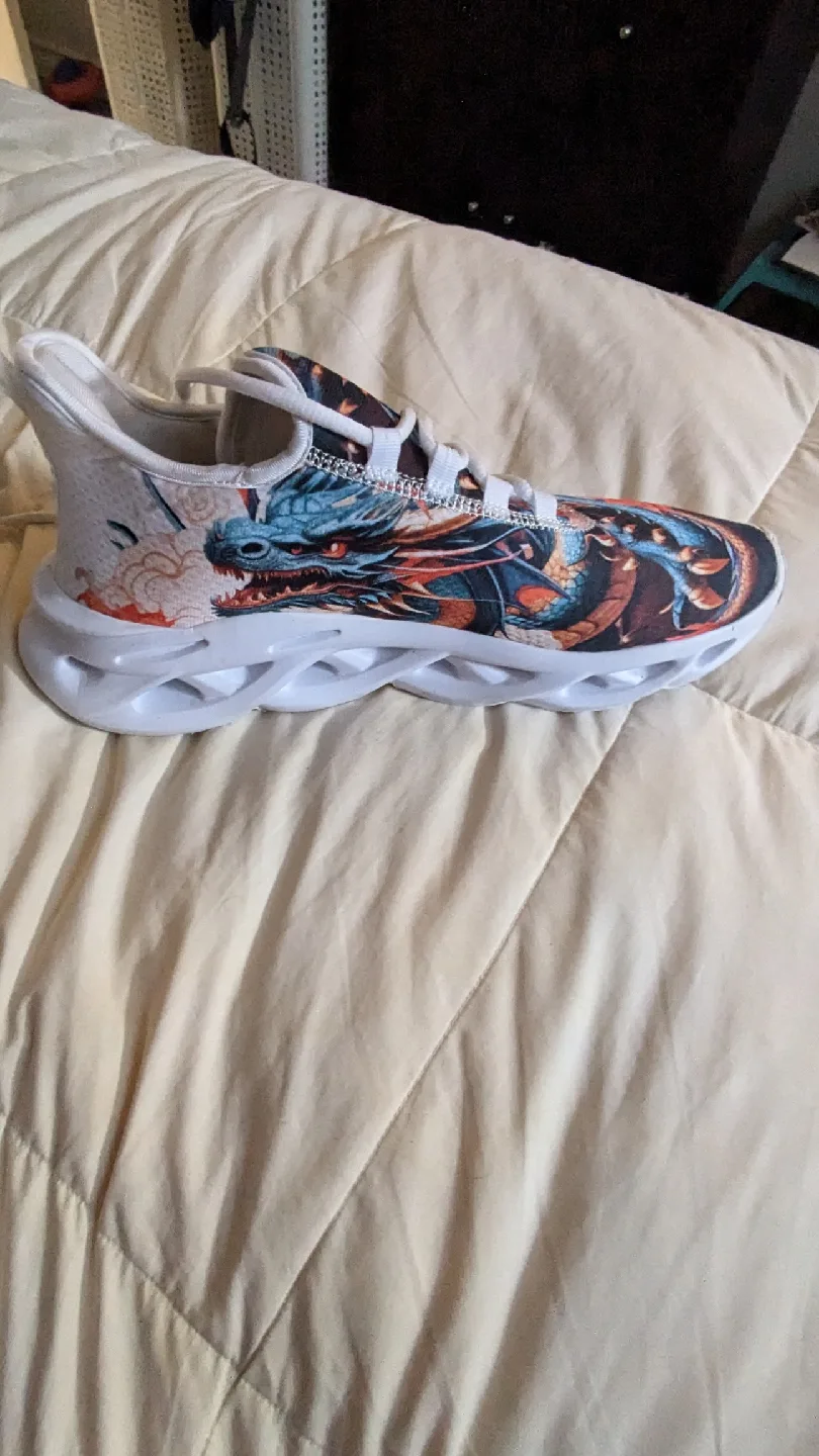 Dragon Design Sneakers ♥️ thumbnail