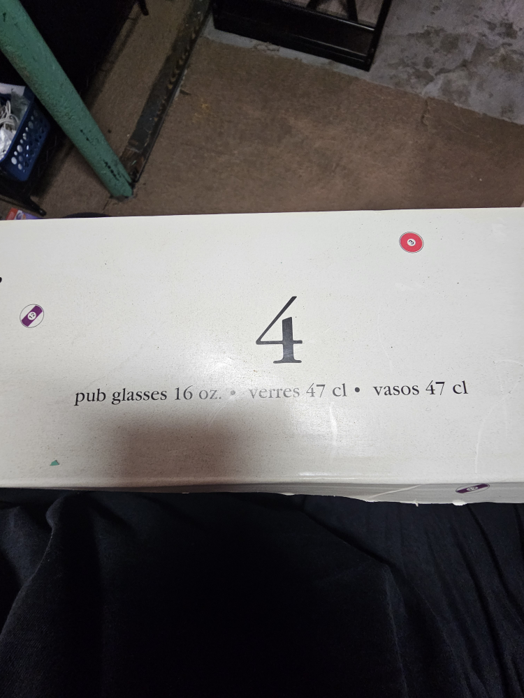 Pool Parlor Pub Glasses - Set of 4 - photo 3