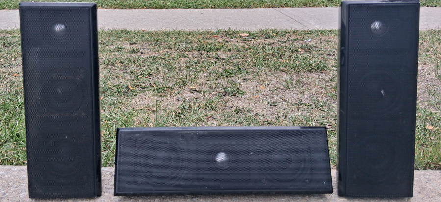 Speaker Set - Black