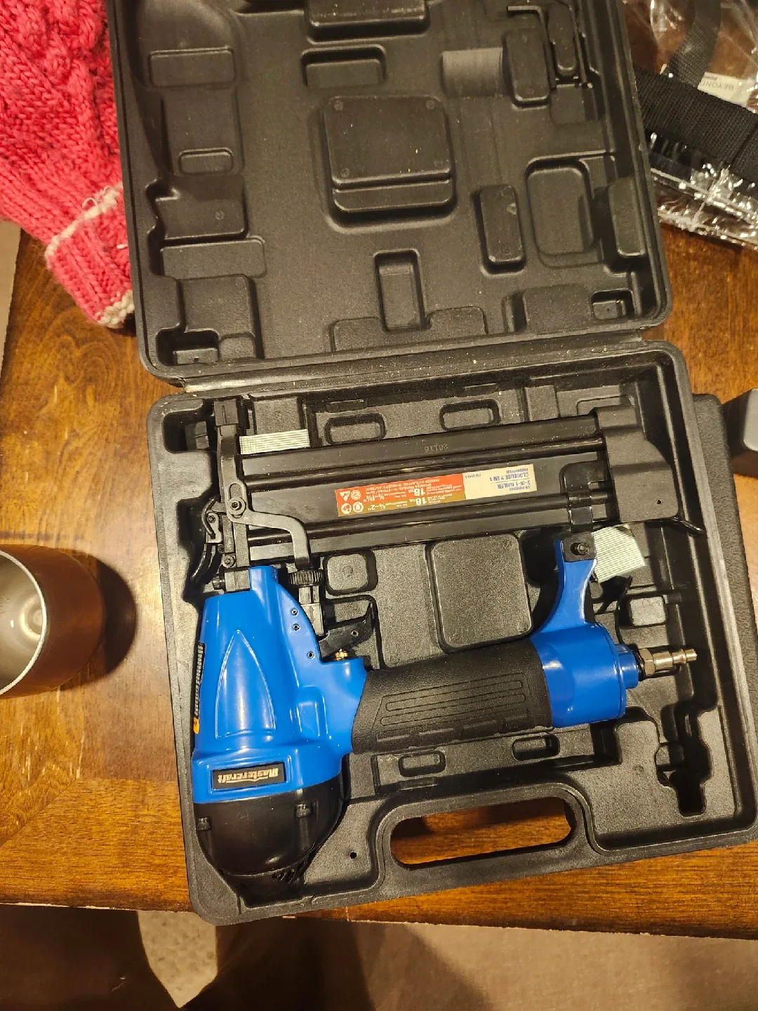Mastercraft Nailer with Case