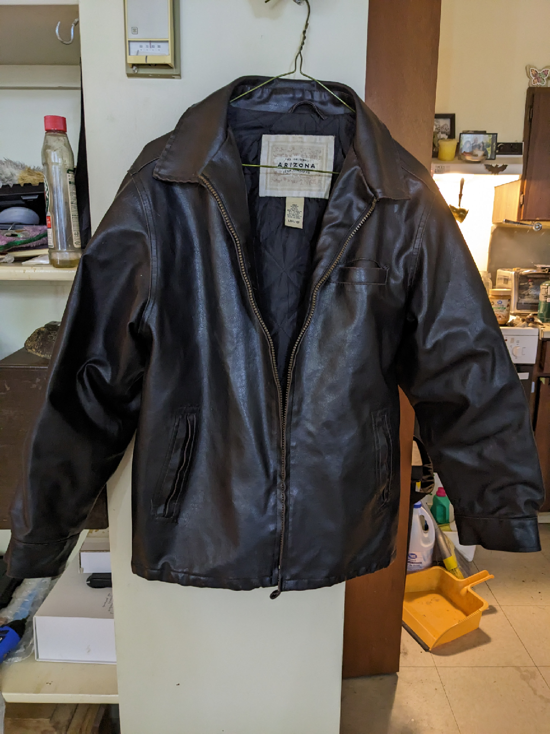 Arizona Jean Company Leather Jacket - Size L