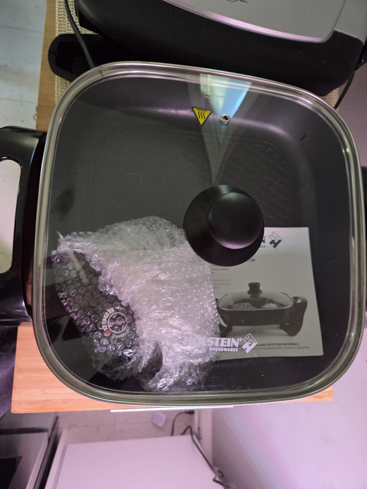🥕 Holstein Housewares Electric Skillet - New in Box! - photo 3