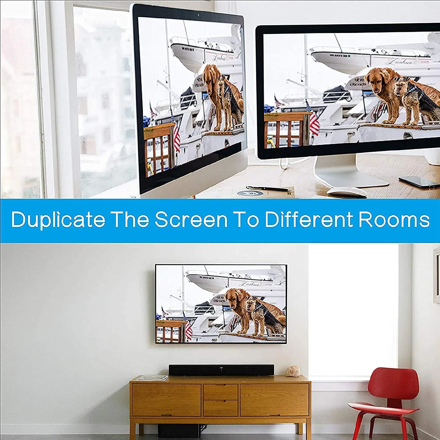 HDMI Splitter 1 in 4 out V1.4b Powered Ultra 4K/2K image indicator(5)