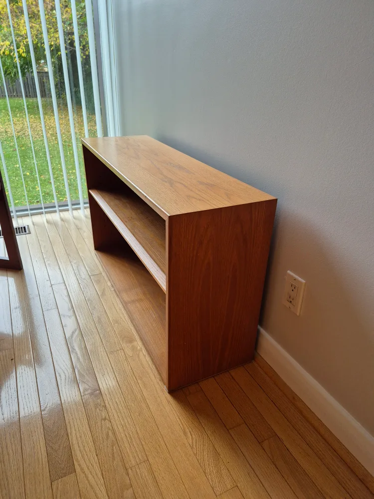 Vintage MCM Teak bookcase / book shelf image indicator(3)