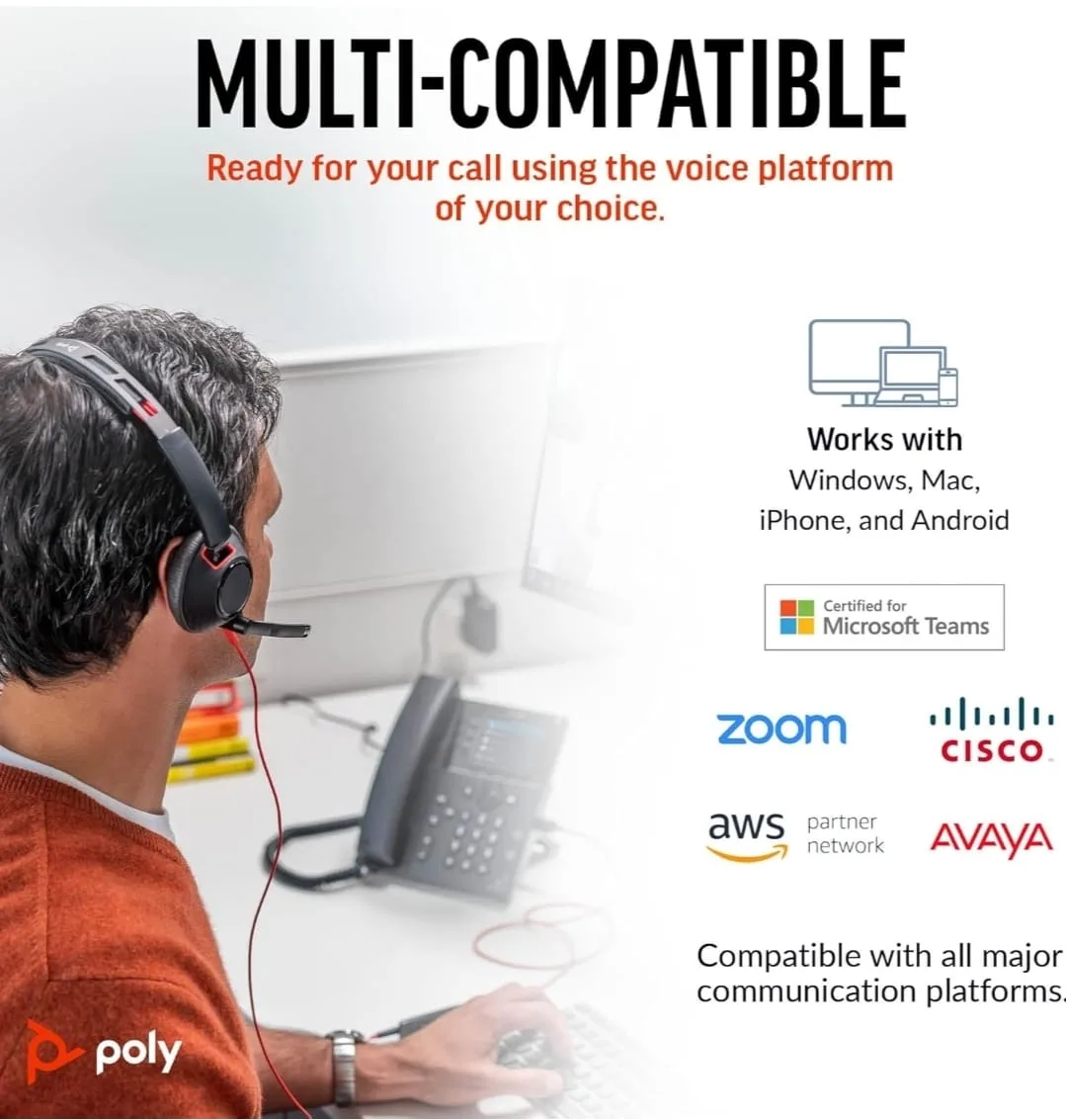Poly (Plantronics) Blackwire 5220 Headset image indicator(3)