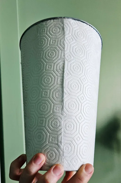 White Embossed Metal Bucket/Pot image indicator(3)