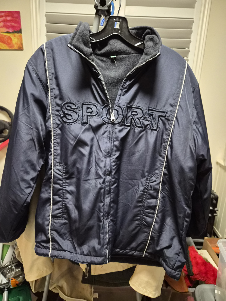 Sport Navy Blue Jacket