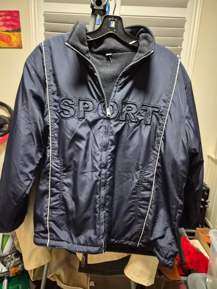 Sport Navy Blue Jacket thumbnail