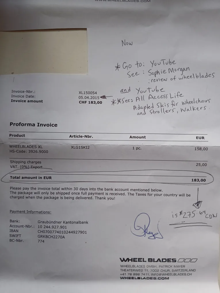 Winter! NEW Swiss Wheel Blades for Strollers+ image indicator(5)