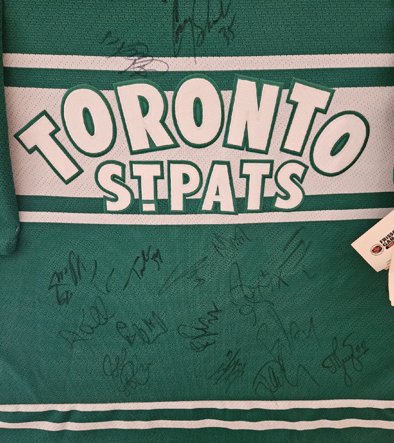 02/03 Toronto St. Pats CCM Hockey Jersey - Autographed. image indicator(2)