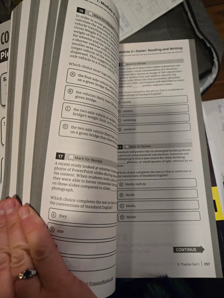 SAT Prep Books: Princeton Review & College Board image indicator(4)
