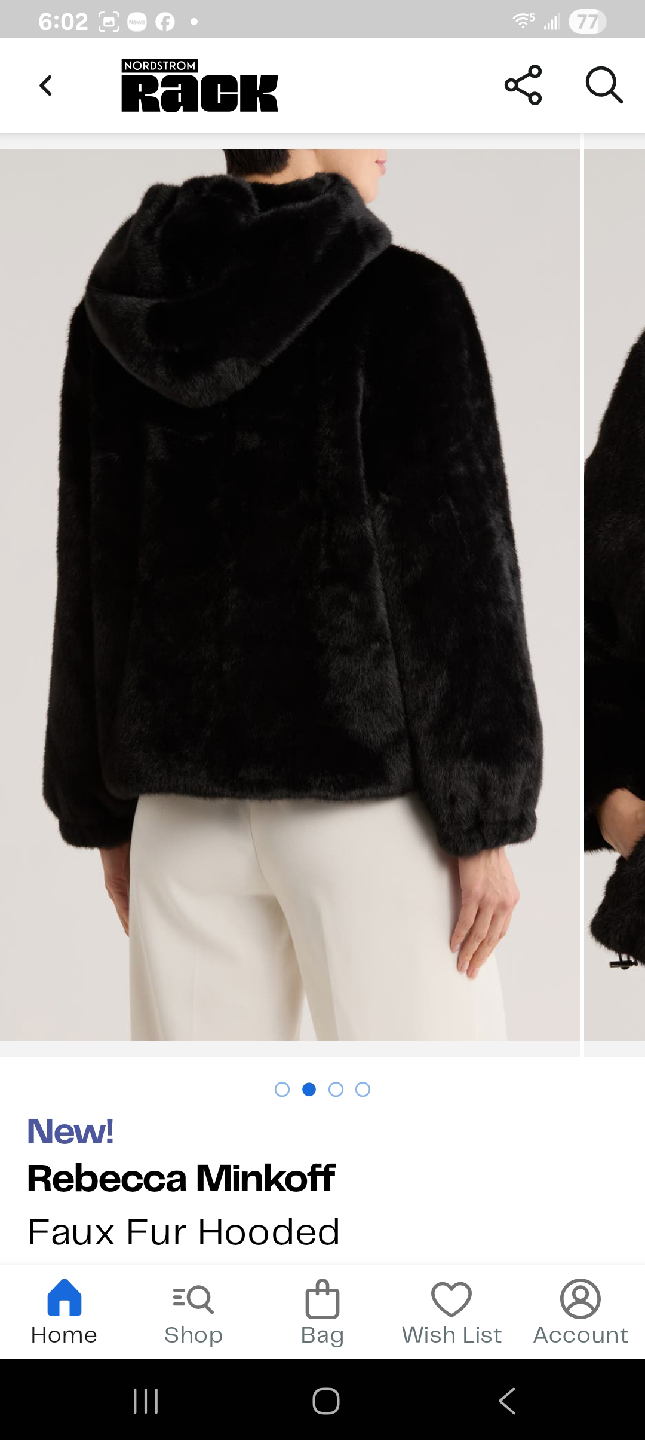 Rebecca Minkoff Faux Fur Hooded Jacket - photo 3