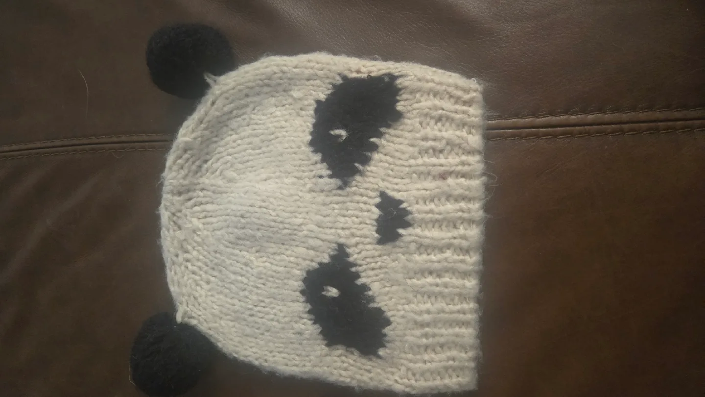 Panda Knit Beanie thumbnail