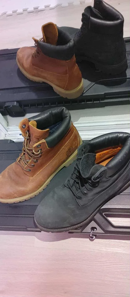 Timberland Safety Work Boots for Winter- Brown & Black thumbnail