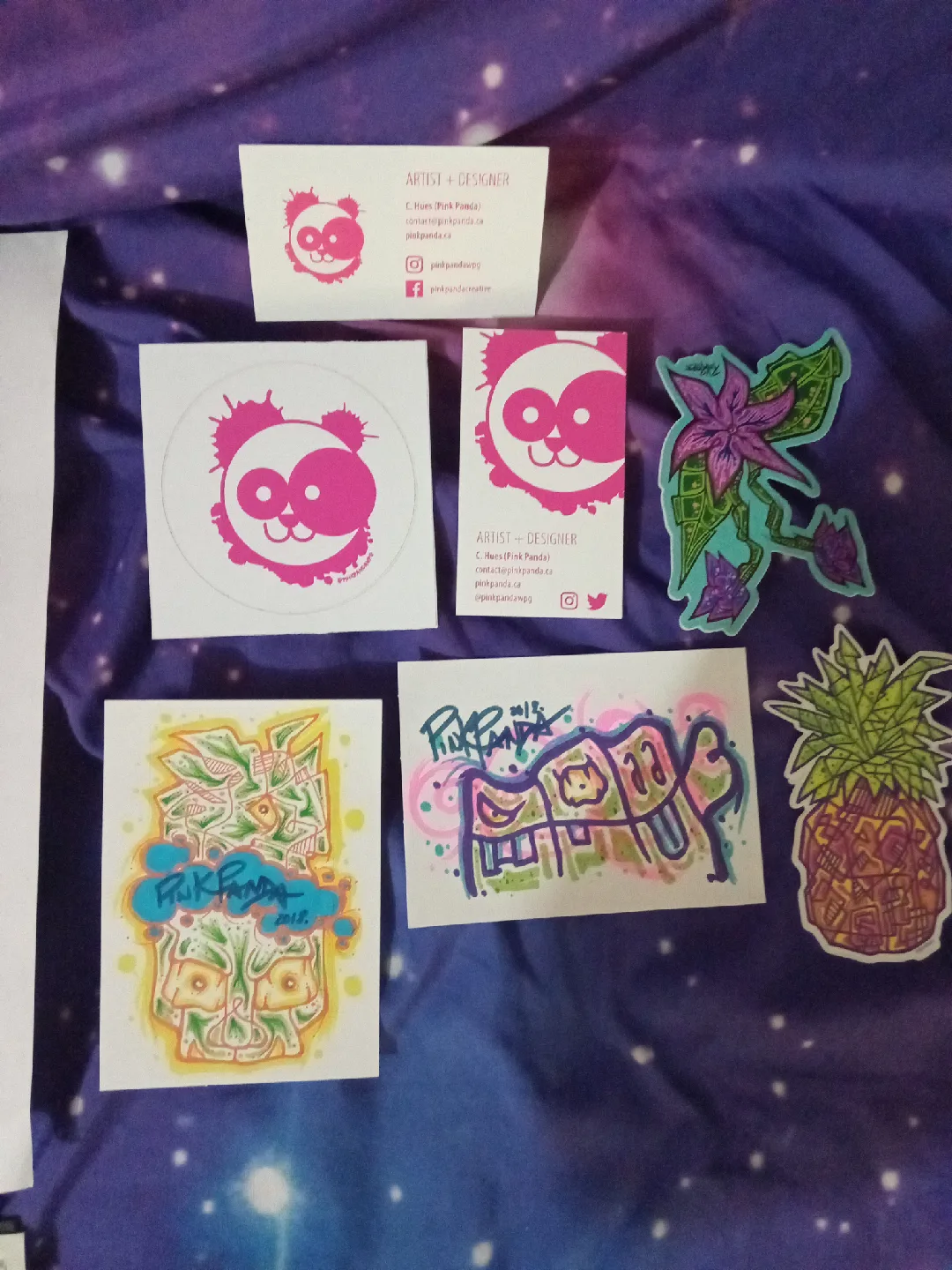 Pink Panda 'Nosferatu' Skateboard Deck image indicator(7)