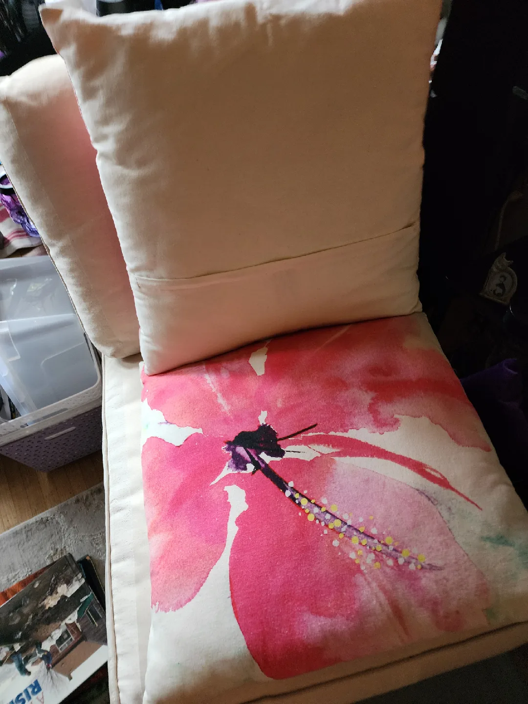 Urban Barn Floral Throw Pillows - Set of 2 image indicator(2)