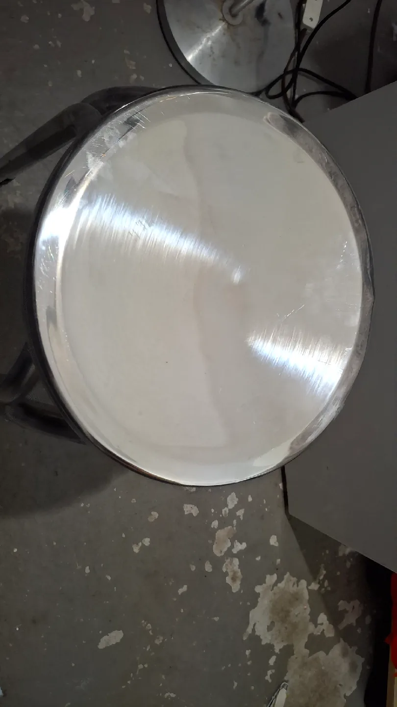 Silver Metal Stool image indicator(3)