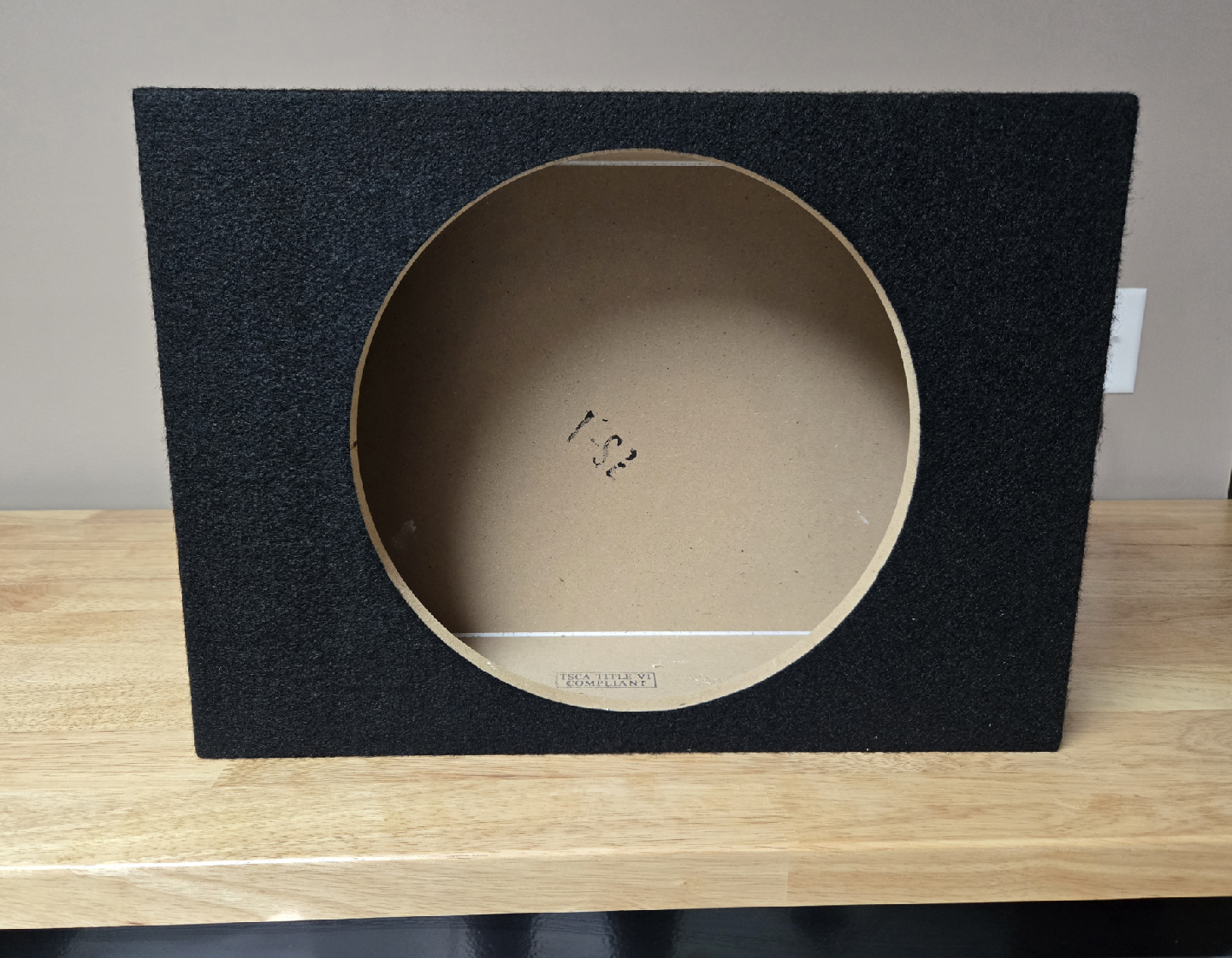 Brand New 12" Slim Sealed Subwoofer Enclosure - photo 5
