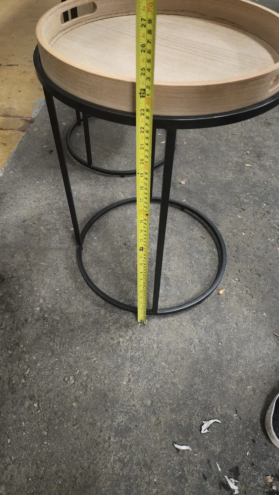2 Round Tray Accent Tables image indicator(6)