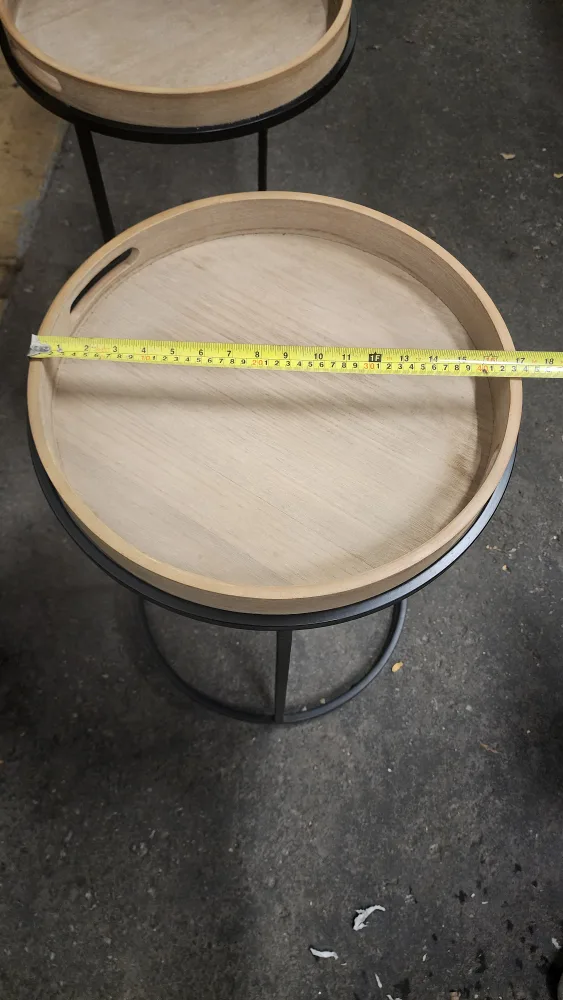 2 Round Tray Accent Tables image indicator(7)